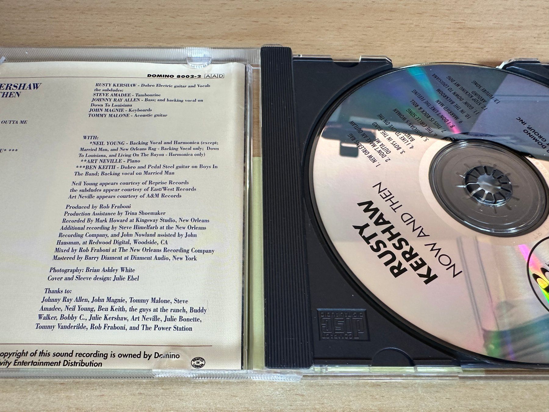CD: Rusty Kershaw – Now & Then – Usato da Rikon im Tösstal venduto da Alpenmutz 2
