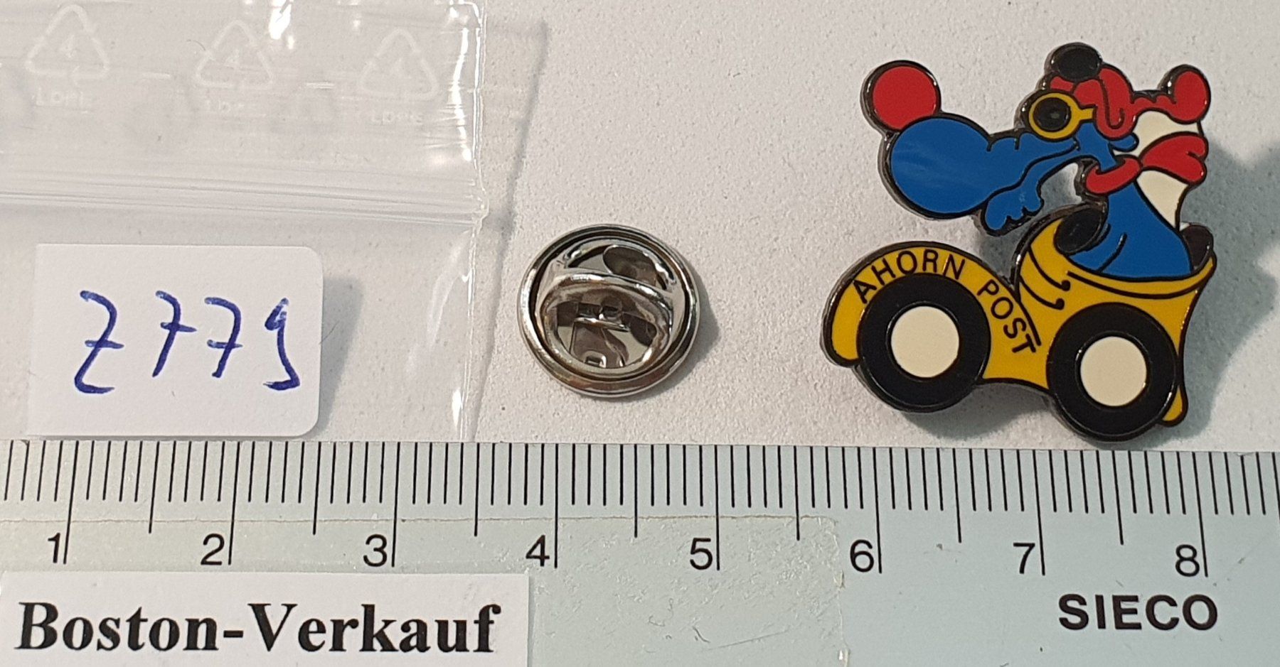 Placchette & Badge: Z779 - Pin PTT Post AHORN – Usato da Reinach BL venduto da Boston-Verkauf 2