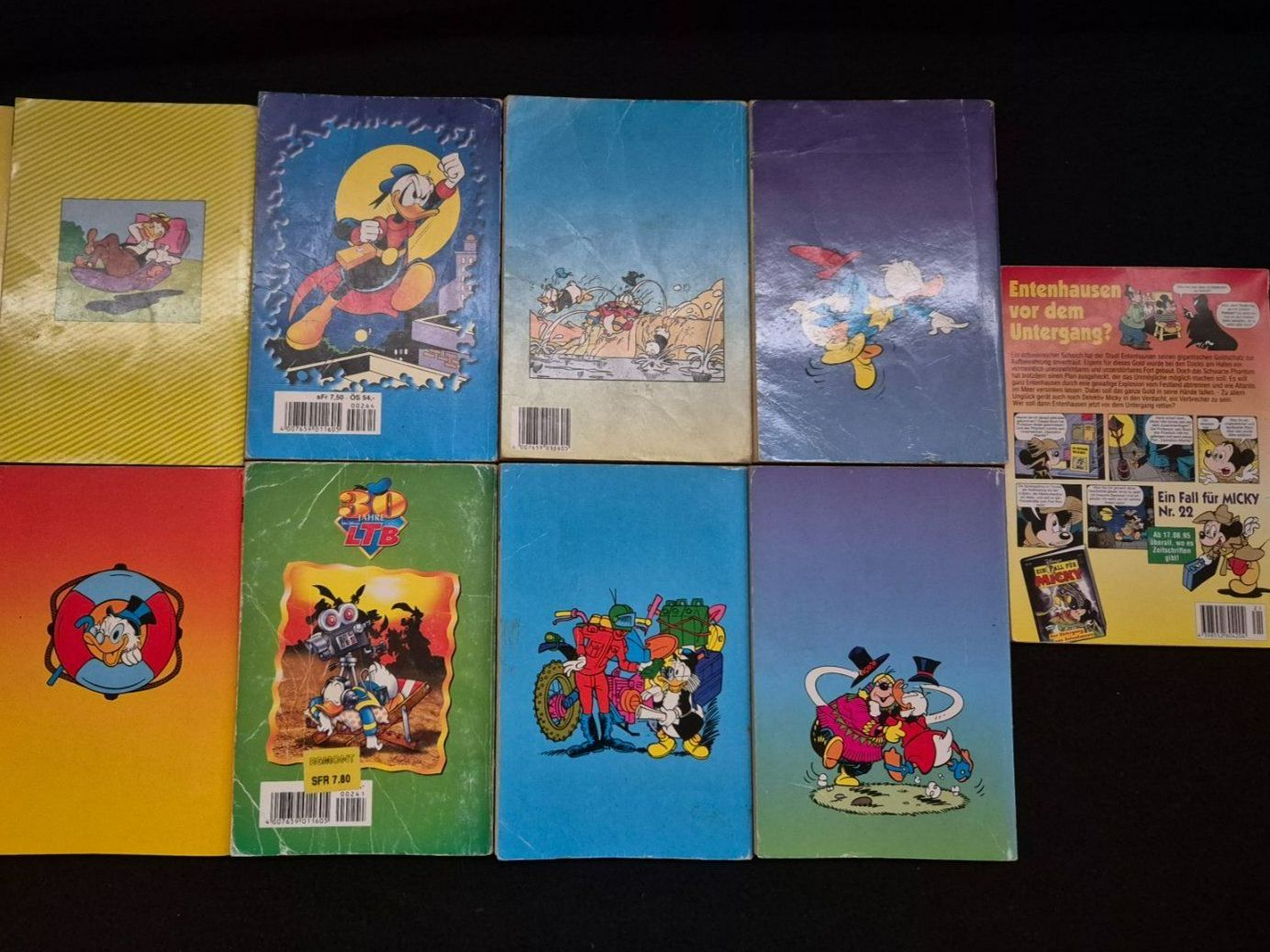 Fumetti: 9 Comics der Reihe LTB und MickeyMouse – Usato da Winterthur venduto da Butzel 1