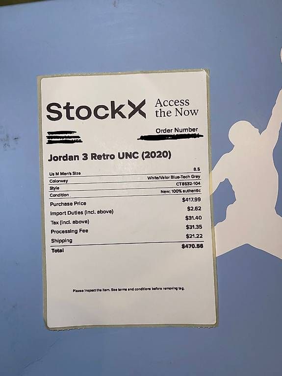 Jordan Herrenschuhe: Jordan 3 UNC Grösse 8.5(42) – Gebraucht aus Lausen von hel_w7yt 4