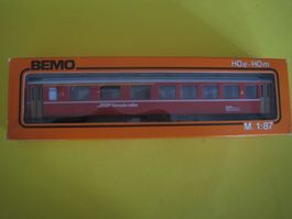 BEMO 3251 121 - Personenwagen 1/2 Klasse  AB 1521 ROT