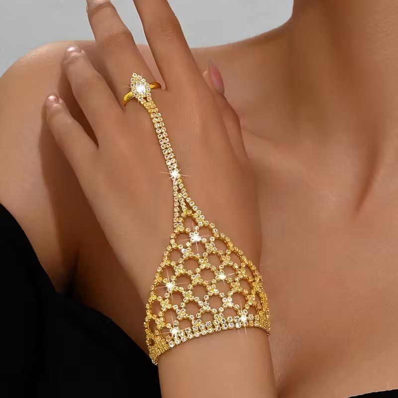 Anelli: Funkelnder Armringschmuck mit Ring - versilbert 💍 – Nuovo e nell'imballaggio originale da Glattbrugg venduto da glu_qt2b 1