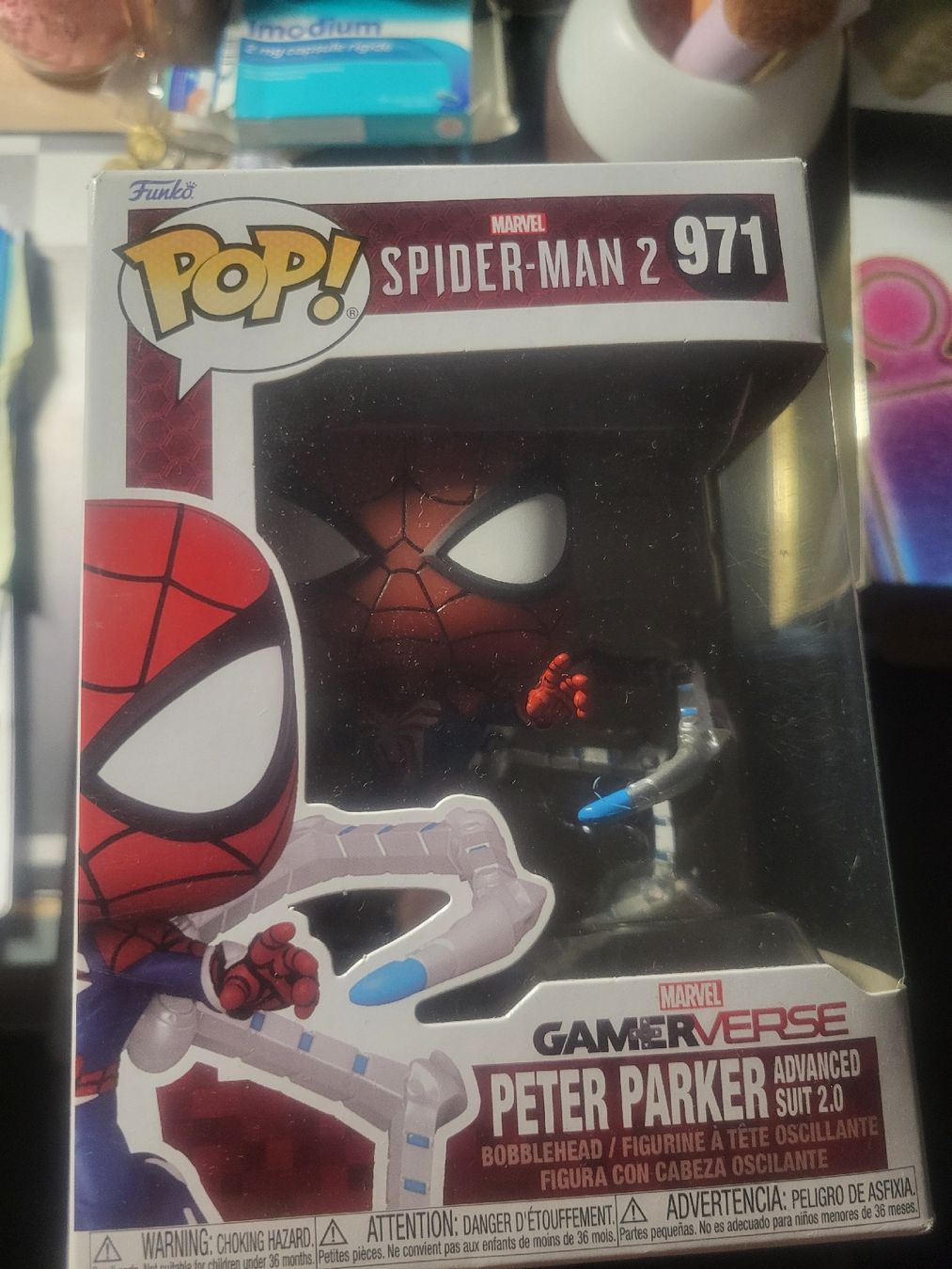 Funko Statuette: Funko POP! Marvel Spider-Man 2 - Peter Parker 971 Figur – Nuovo (secondo la descrizione) da Dulliken venduto da val_8wzr