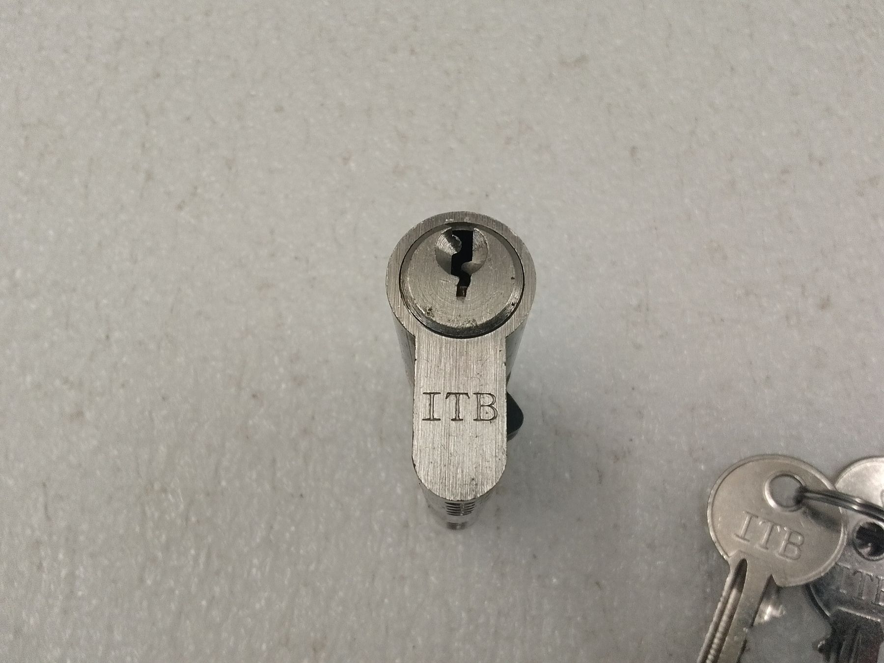 Schliesszylinder: ITB Profielzylinder mit 3 Stück Schlüssel – Neu (gemäss Beschreibung) aus Trubschachen von Caddy8 1