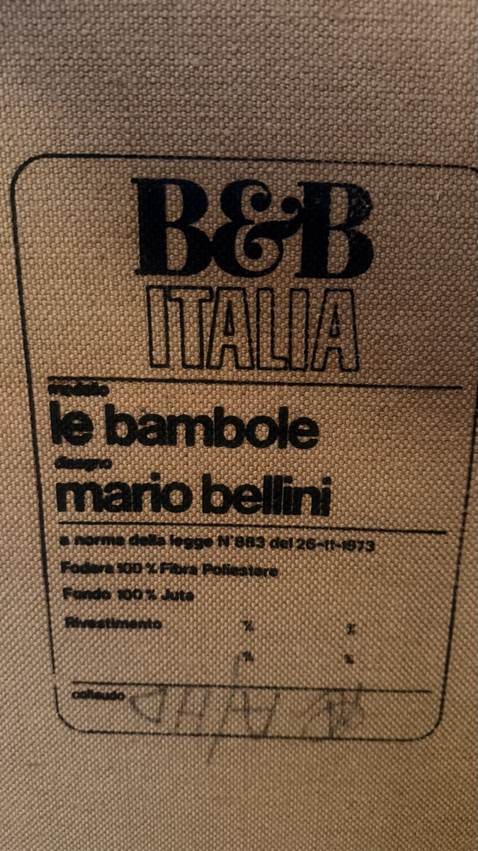 Divani: B&B Italia Le Bambole Sofa & Sessel – Usato da Solothurn venduto da Airsal1986 2