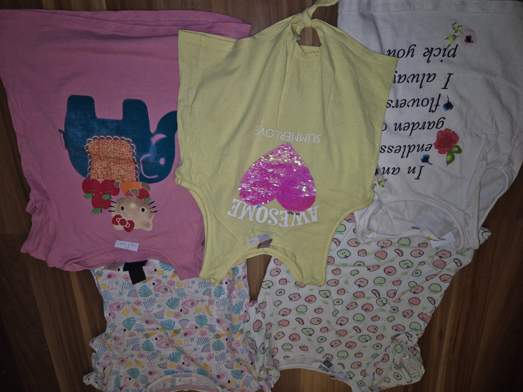 Camicie, T-shirt & Polo: 5 Tshirt nach Wahl gr 110 K1 – Usato da Schwarzenburg venduto da flamingo1970 1