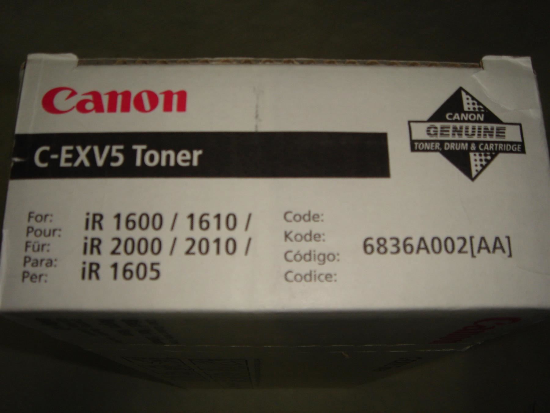 Canon Cartucce per stampanti & toner: 2x Toner Canon C-EXV5 – Nuovo (secondo la descrizione) da Lommiswil venduto da Upa 1
