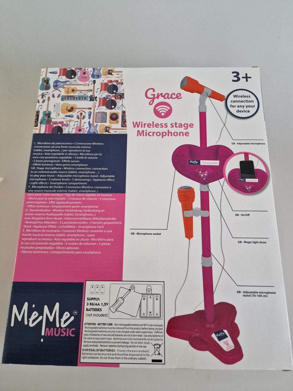 Giocattoli: MeMe Music Grace Mikrofon-Set, Neu – Nuovo e nell'imballaggio originale da Oberuzwil venduto da aseinkaufswelt 2