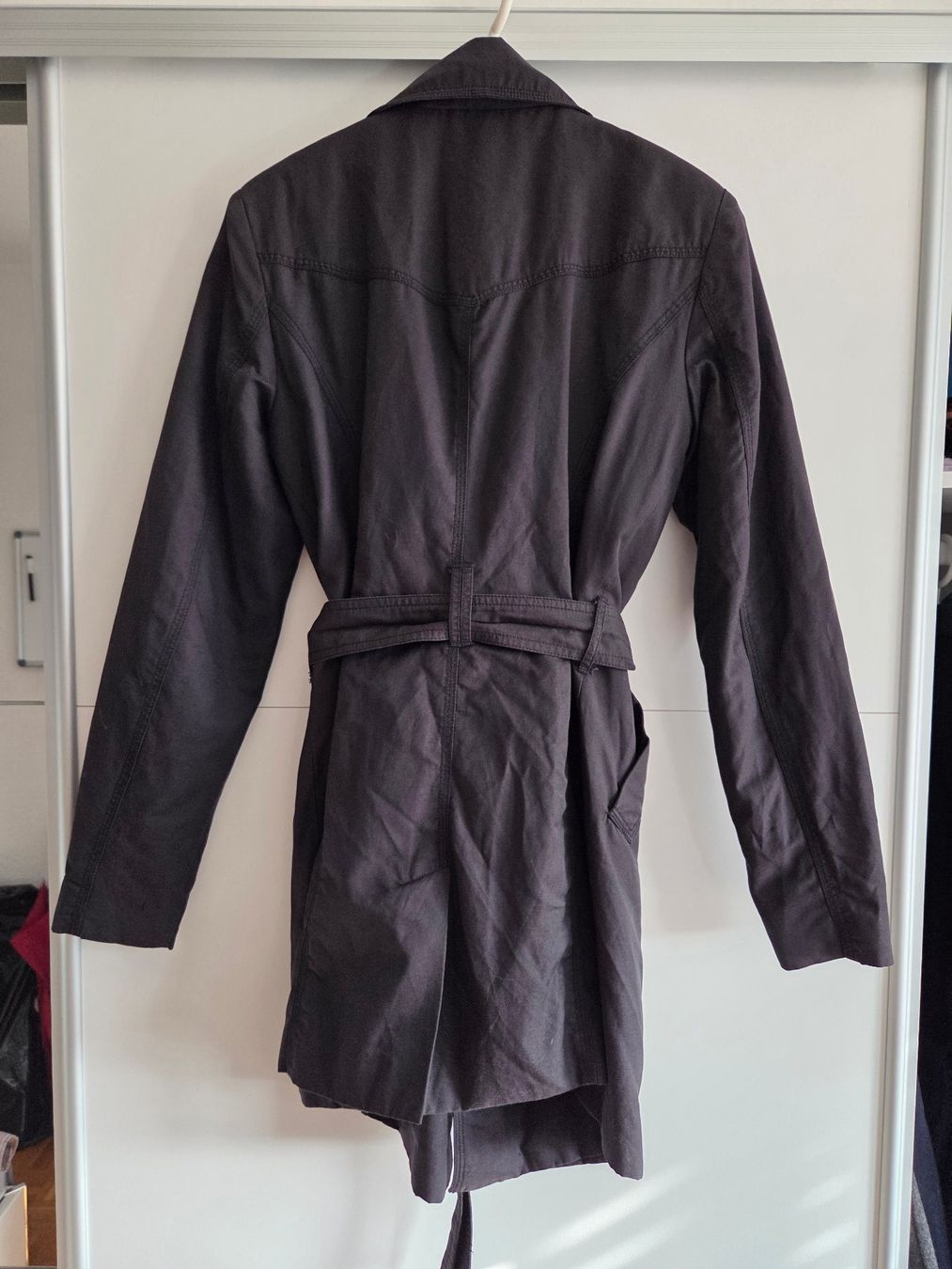 Only Cappotti: ONLY Trench-coat noir - Taille S – Usato da Chavannes-Renens venduto da mau_8rwz 1