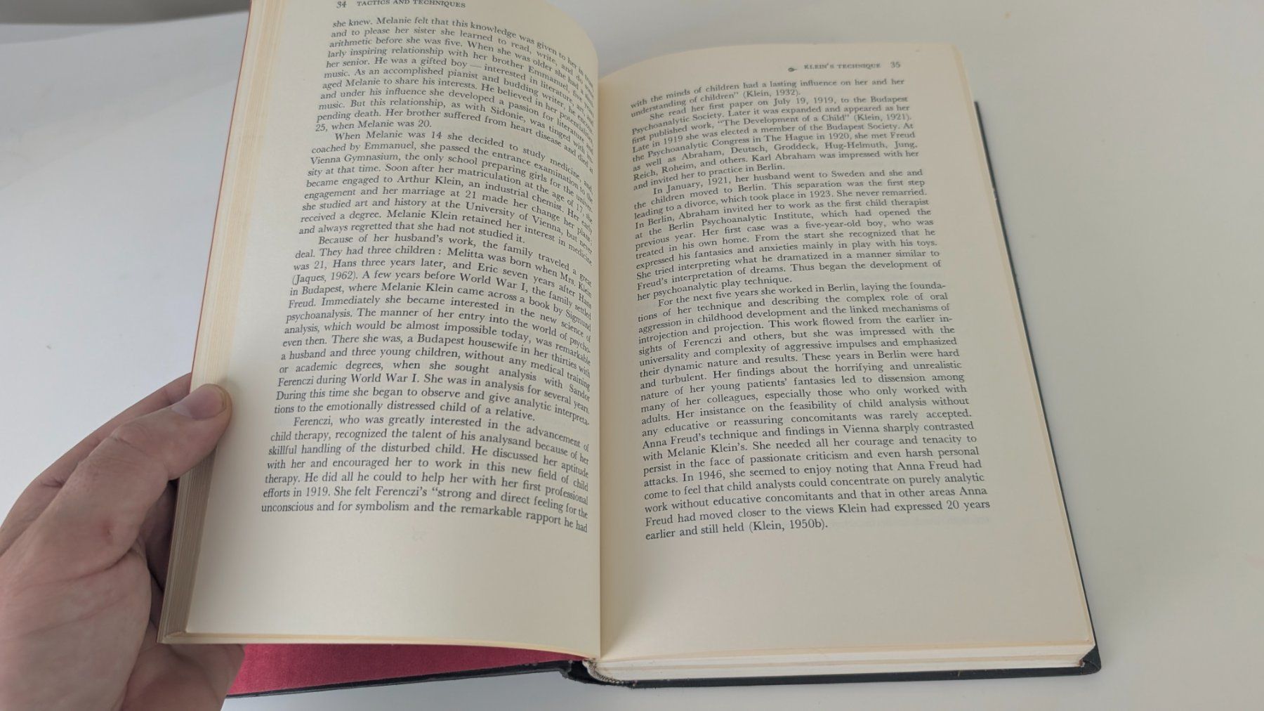 Libri: Tactics and Techniques in Psychoanalytic Therapy, 1972 Giova – Usato da Zürich venduto da 1.Simon 8