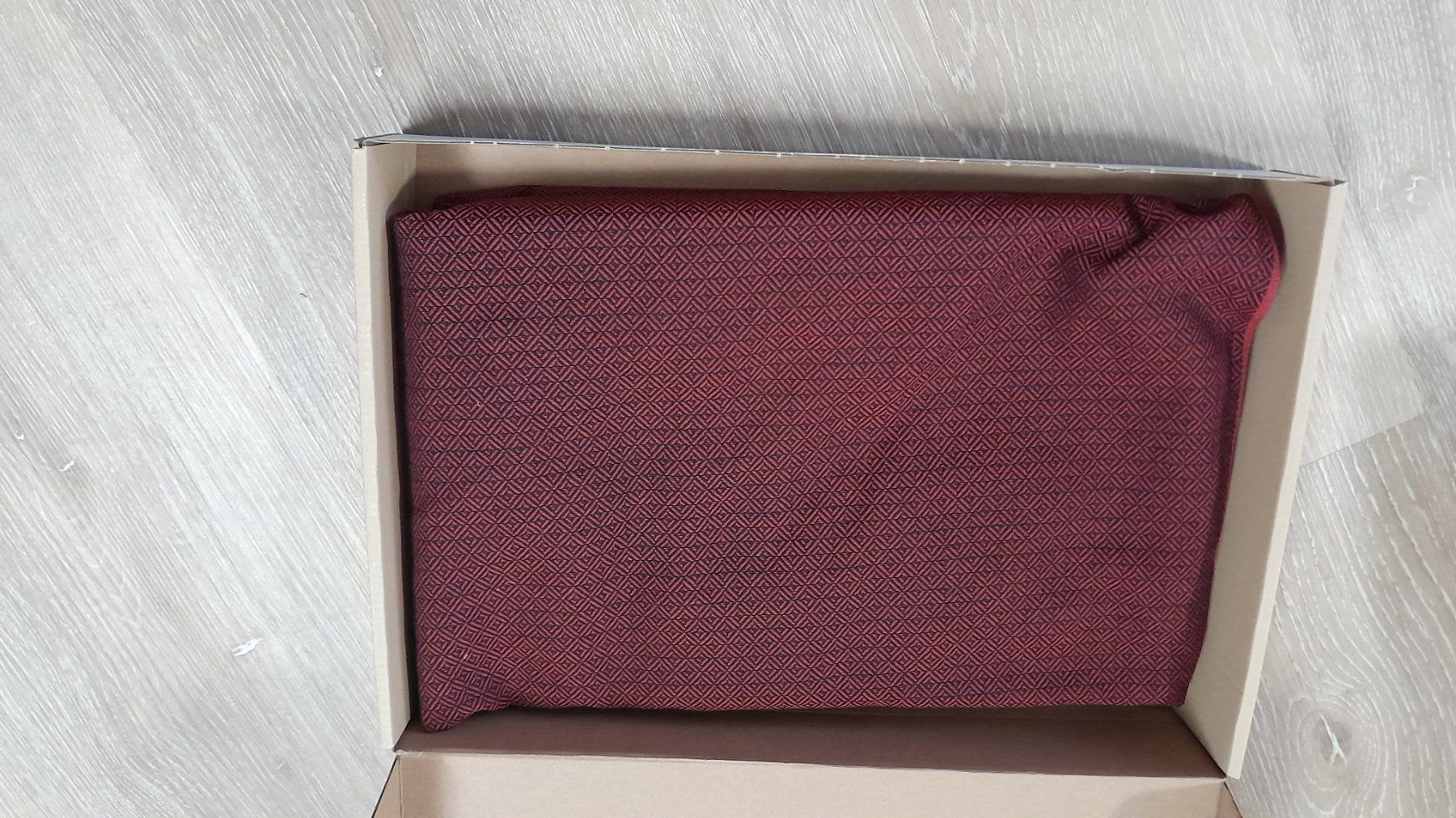 Marsupi portabebè: Storchenwiege Ring Sling Leo bordeaux – Nuovo e nell'imballaggio originale da Schattdorf venduto da martina090