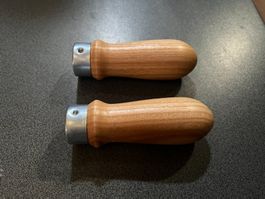 1 Paar Holzgriffe (kleine Version) passend zu Rapid Spezial