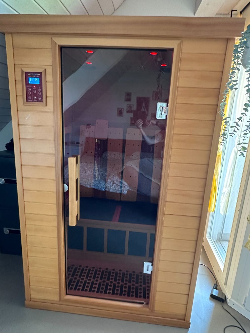 Sauna & Accessori: Infrarot-Sauna Atropa AT-2 – Usato da Aathal-Seegräben venduto da pat_smr7