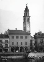 Ascona (TI) porto e campanile