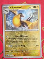 Kilowattrel - Pokemon Reverse Holo Paldean Fates