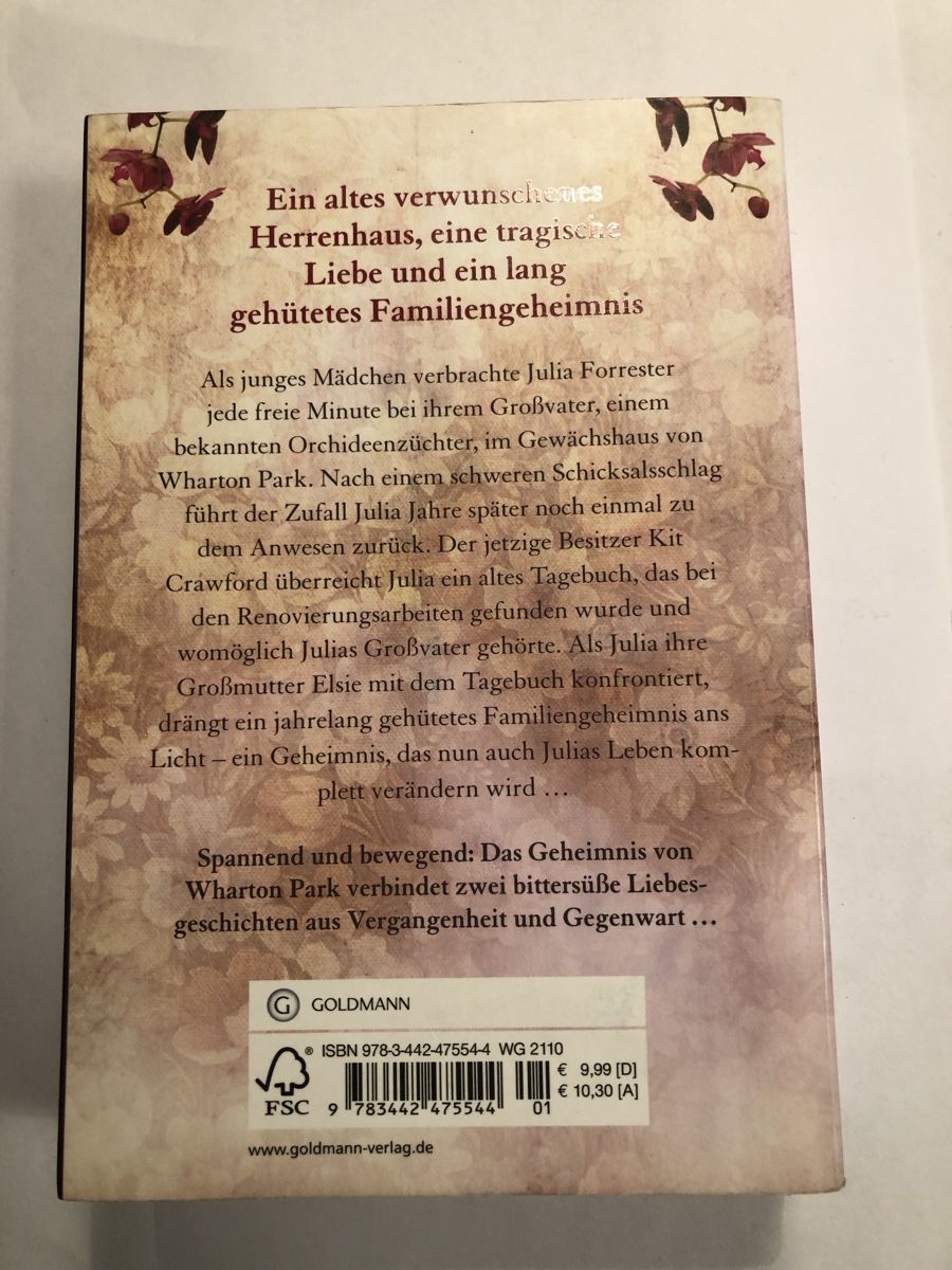 Bücher: Lucinda Riley: Das Orchideen Haus – Gebraucht aus Rain von Denbie 1