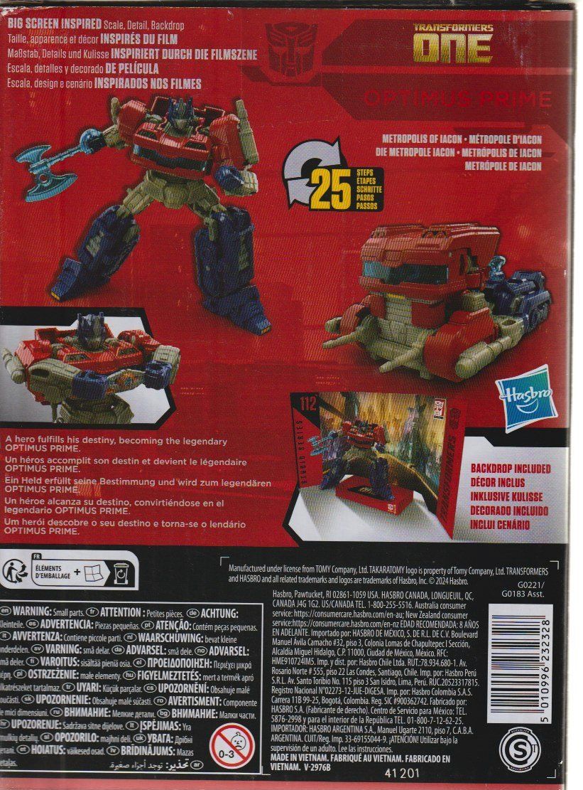 Hasbro Statuette: TRANSFORMERS ACTION FIGURE 5.5 " - 15 cm OPTIMUS PRIME – Nuovo e nell'imballaggio originale da Vezia venduto da Aquarius_Age 1
