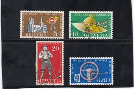Timbres suisses 1955