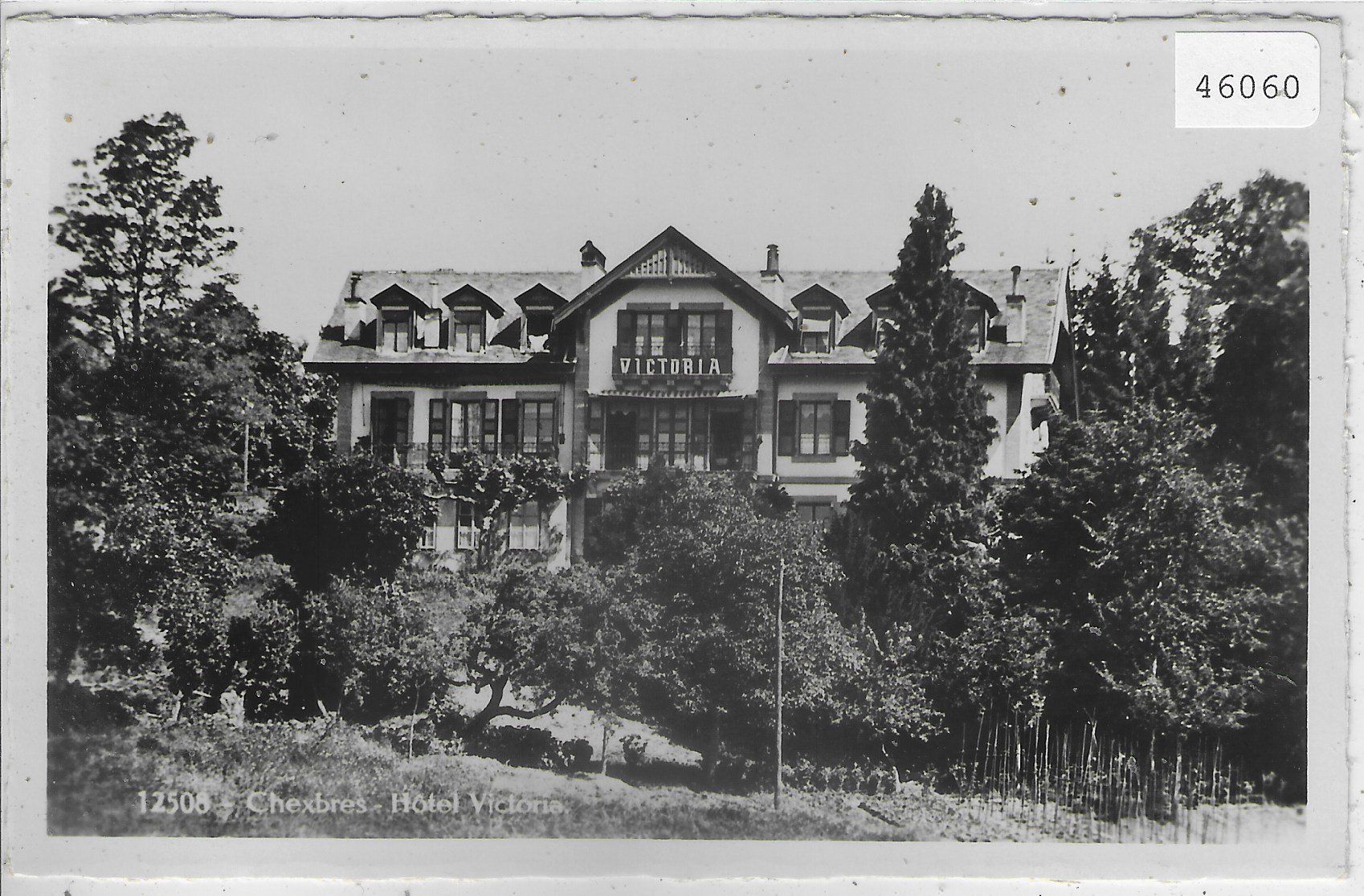 Cartoline postali: Chexbres - Hotel Victoria – Usato da Ettingen venduto da Kartenplanet