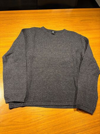 Pullover dunkelgrau-schwarz, Grösse M von H&M
