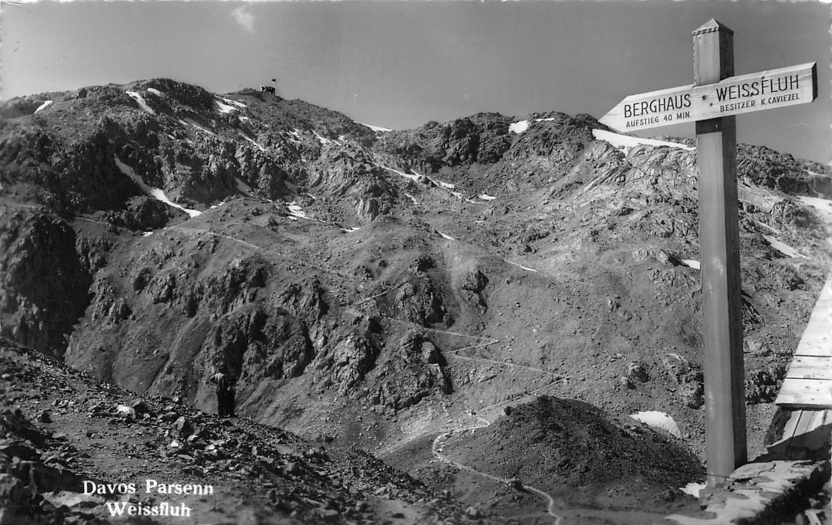 Ansichtskarten: 2x Davos Weissfluh – Gebraucht aus Ottikon b.Kemptth. von Neptun1974 2