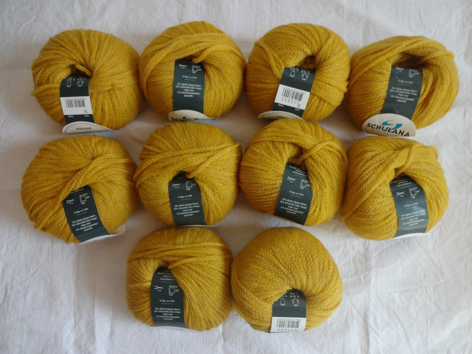 Wolle: * Schulana Antigua * – Neu und originalverpackt aus Reigoldswil von arosa05