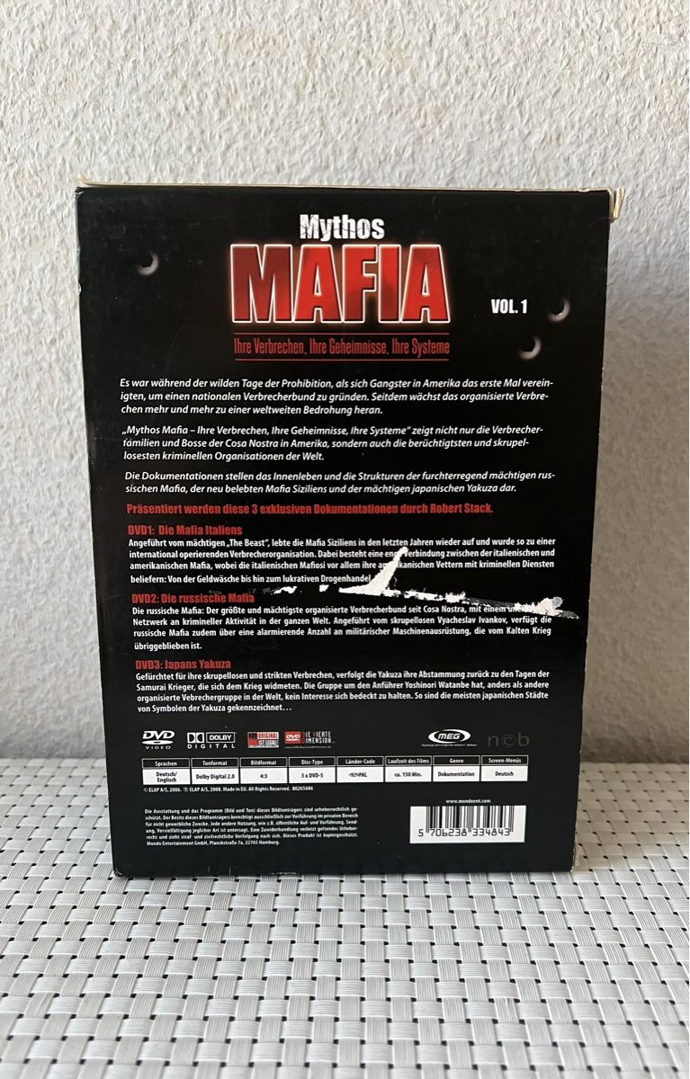 Alle DVDs: Mythos MAFIA - 3 DVDs – Gebraucht aus Flawil von NiceT 2
