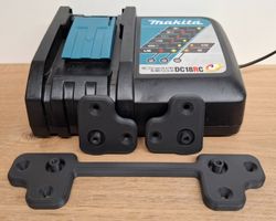 Akkuladegerät Halterung Makita 18V  DC18RC Werkstatt Tool