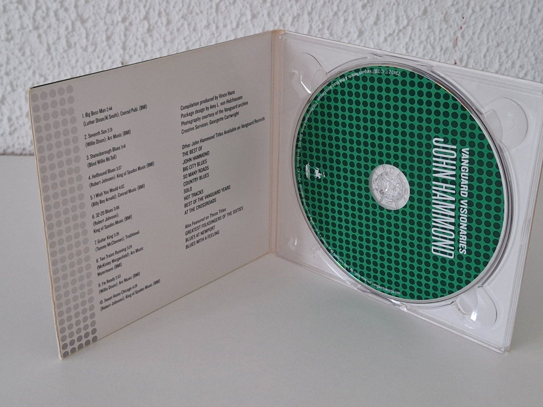 CDs: CD John Hammond - Vanguard Visionaries , Blues, herrlich – D'occasion à Aarberg par Jackup1 2