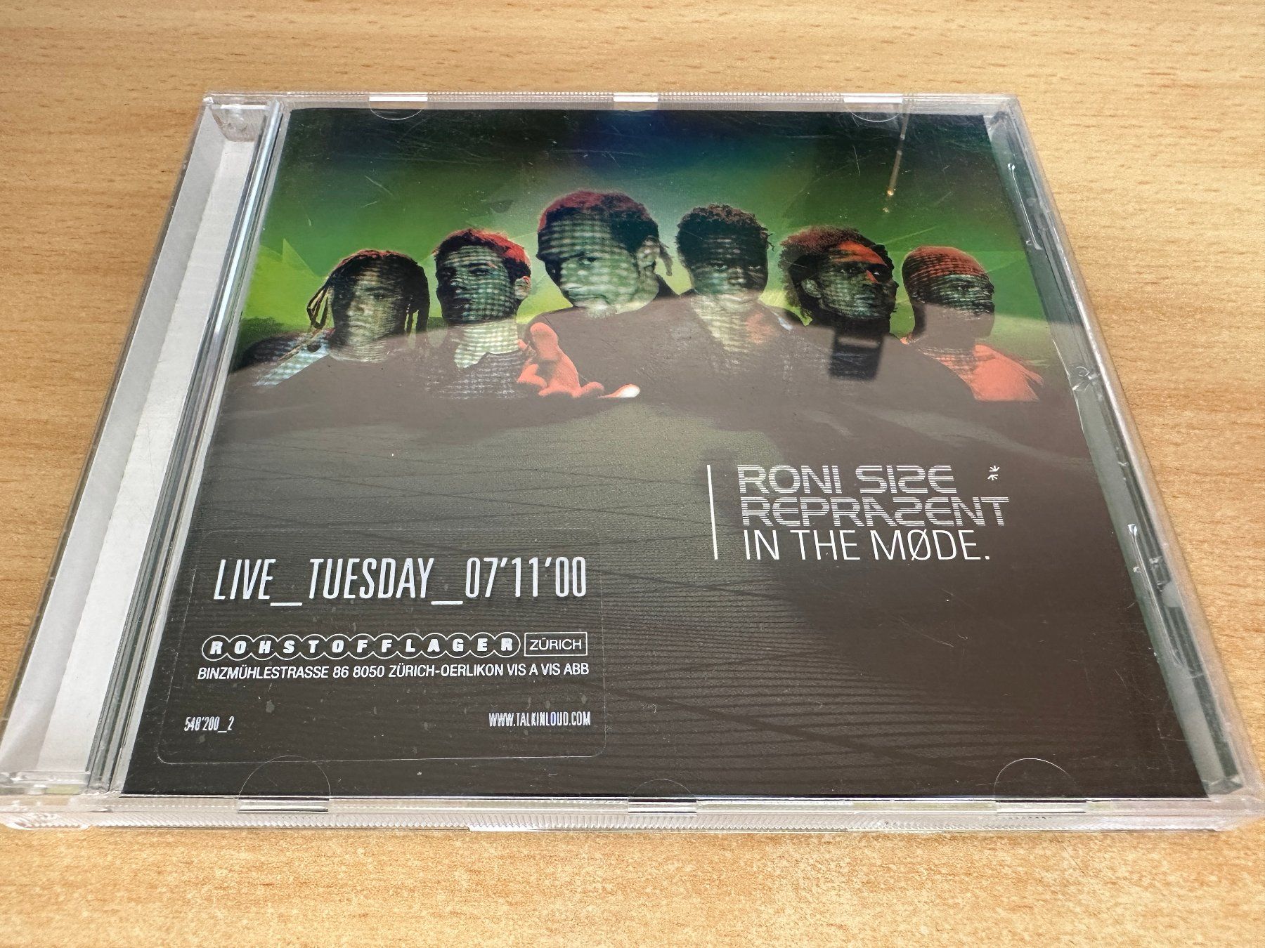 CD: O3 Roni Size / Reprazent – In The Mode – Usato da Rikon im Tösstal venduto da Alpenmutz
