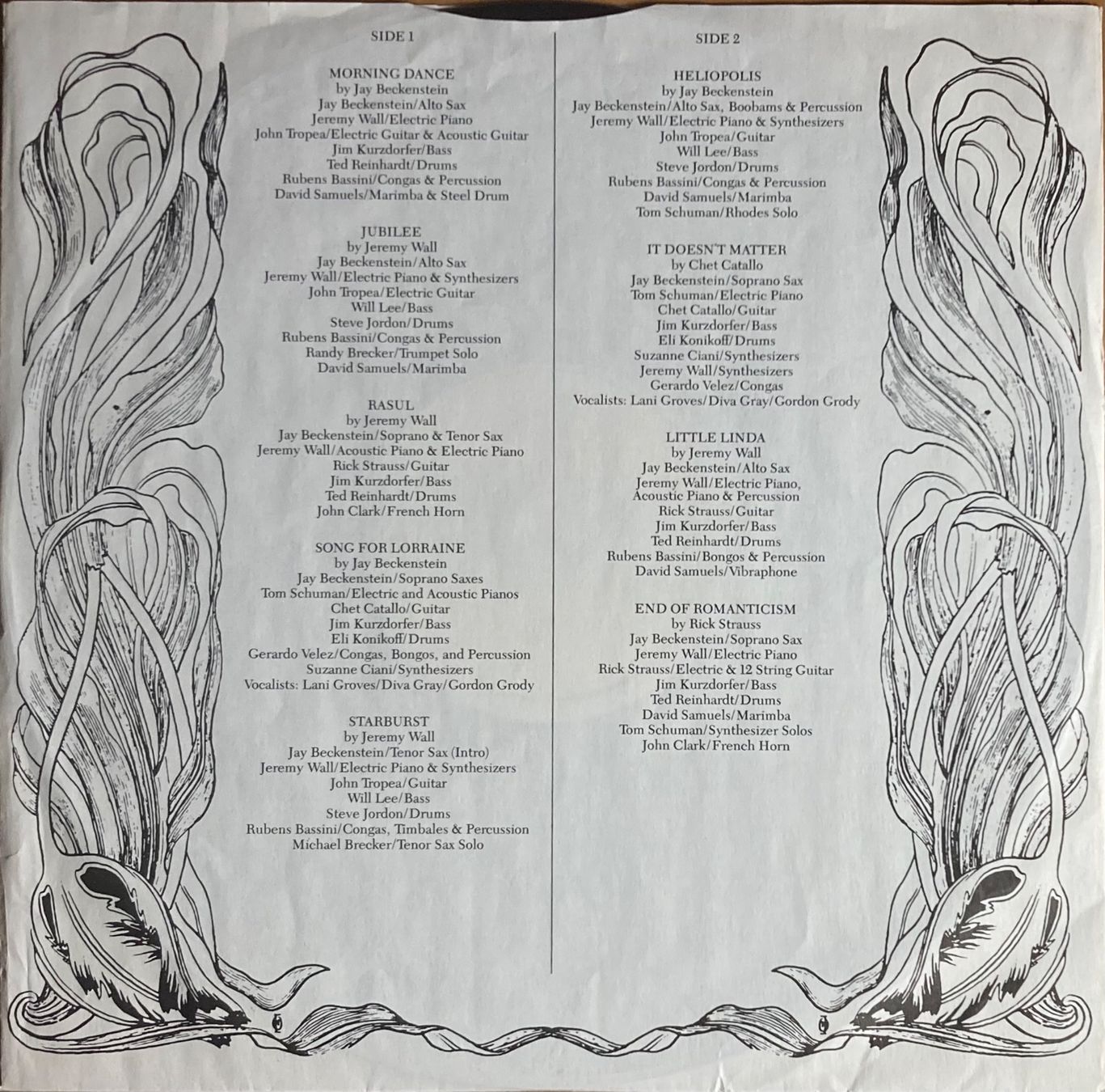 Schallplatten: SPYRO GYRA - MORNING DANCE – Gebraucht aus Poliez-Pittet von Newtown-Records 2