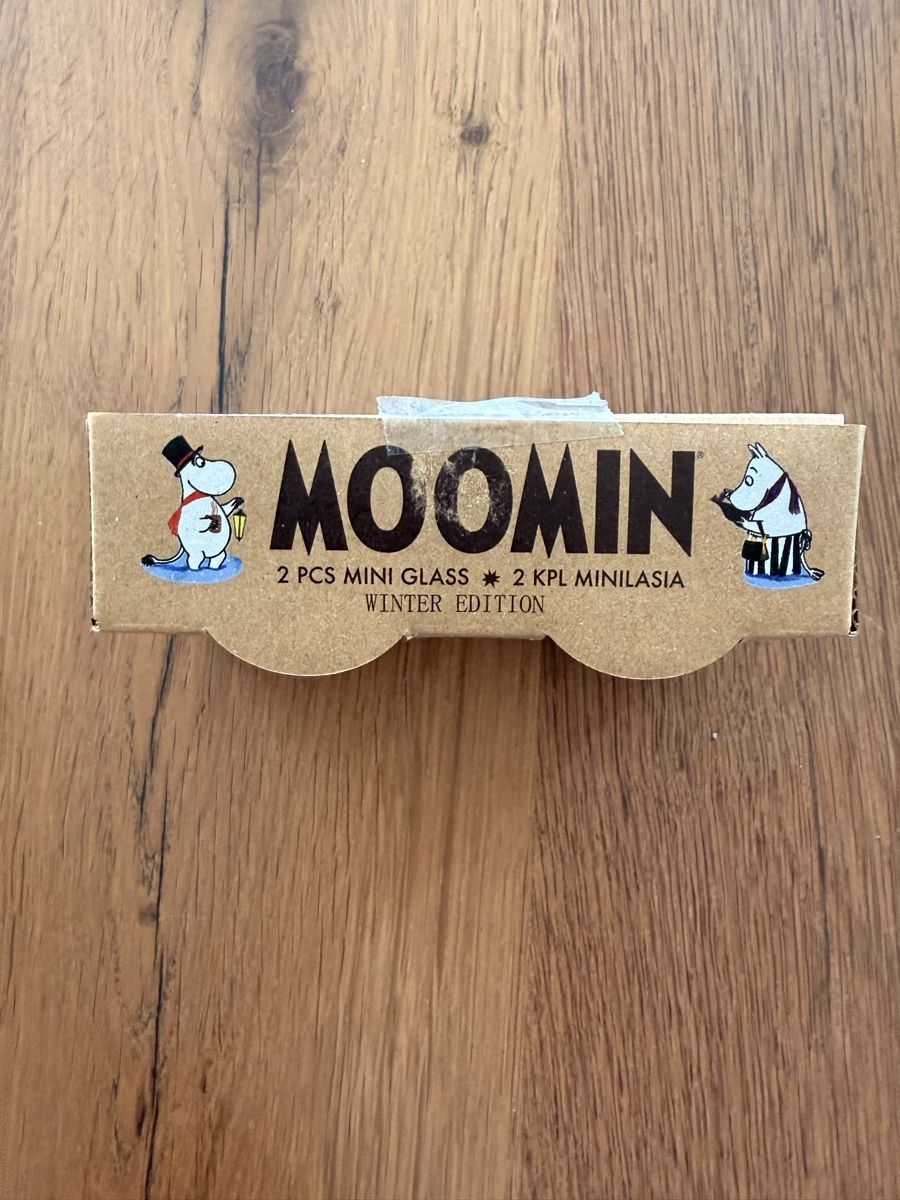 Bicchieri: Moomin Kleine Gläser – Nuovo e nell'imballaggio originale da Luzern venduto da marsupilami13 1