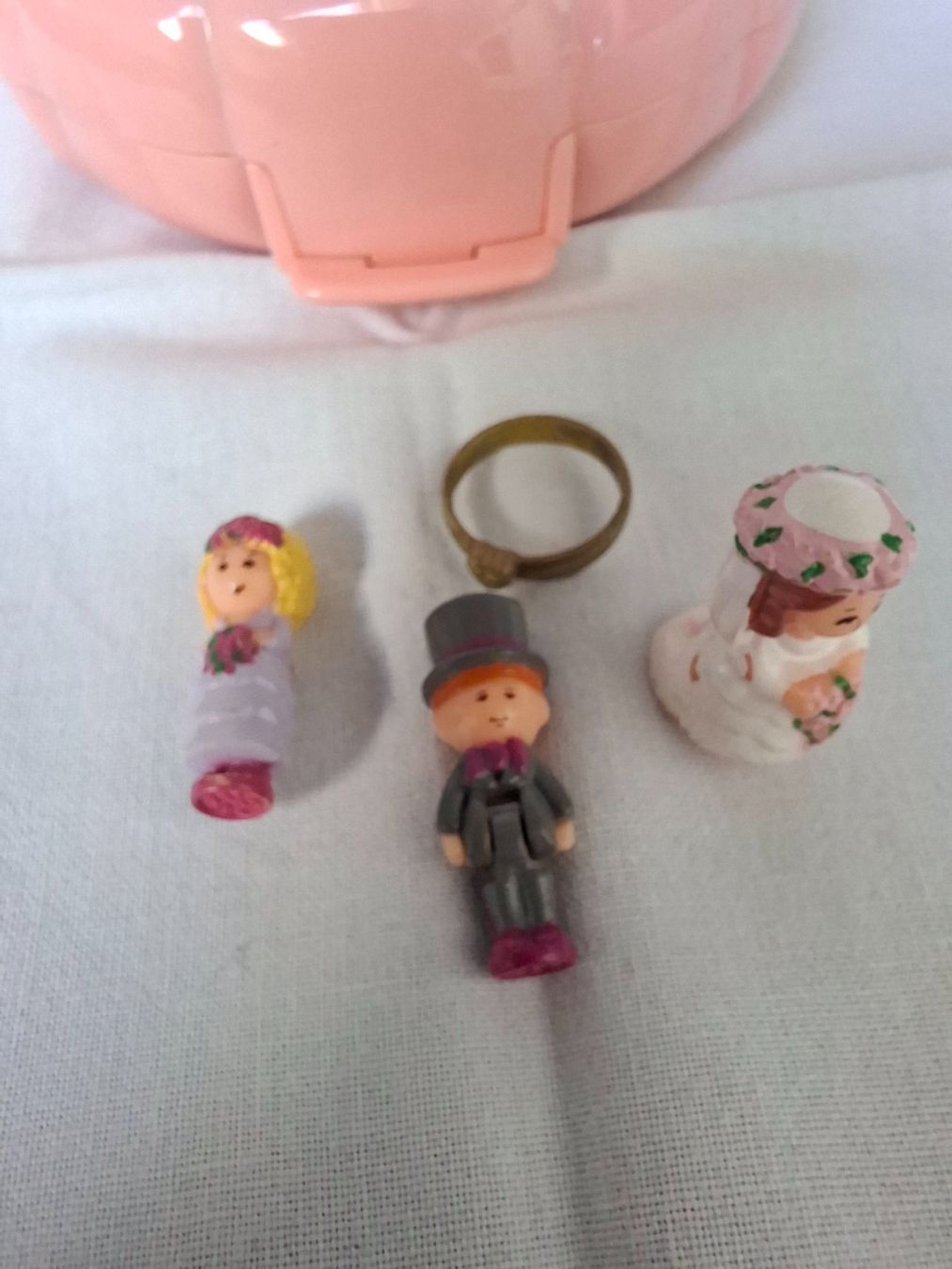Polly Pocket Carillon: Polly Pocket 1989 Wedding Day mit Ring 100% – Usato da Möhlin venduto da teddybaer8 2