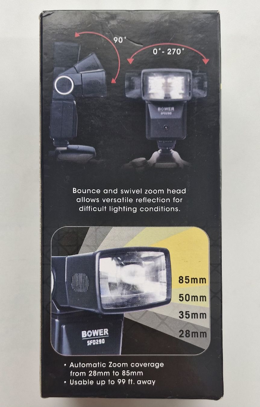 Flashs: Bower SFD290 Digital Automatic Flash Blitz neu – Neuf avec emballage d'origine à Grenchen par Arga.11 1