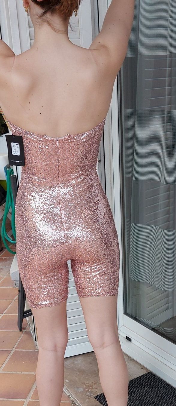 Röcke: Barboteuse à sequin rose S neuve – Neu (gemäss Beschreibung) aus moudon von jaunejaunelapinjaune 2
