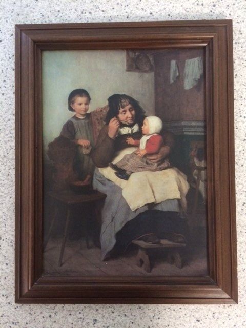 Dipinti: Reproductions de tableaux & peintures d' Albert Anker – Usato da Biel/Bienne venduto da tictac2002 1