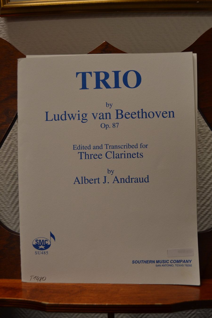 Libri: TRIO by Ludwig van Beethoven Opus 87 – Nuovo e nell'imballaggio originale da Büron venduto da Lizali