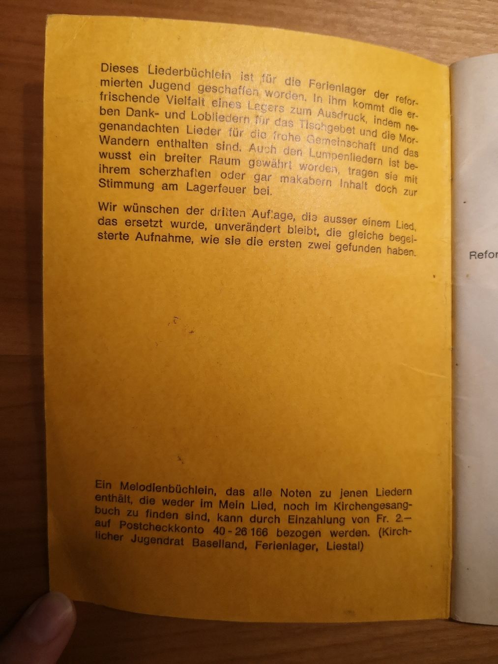 Libri: Liederbuch Lalibu – Usato da Sissach venduto da cor_n2dt 1