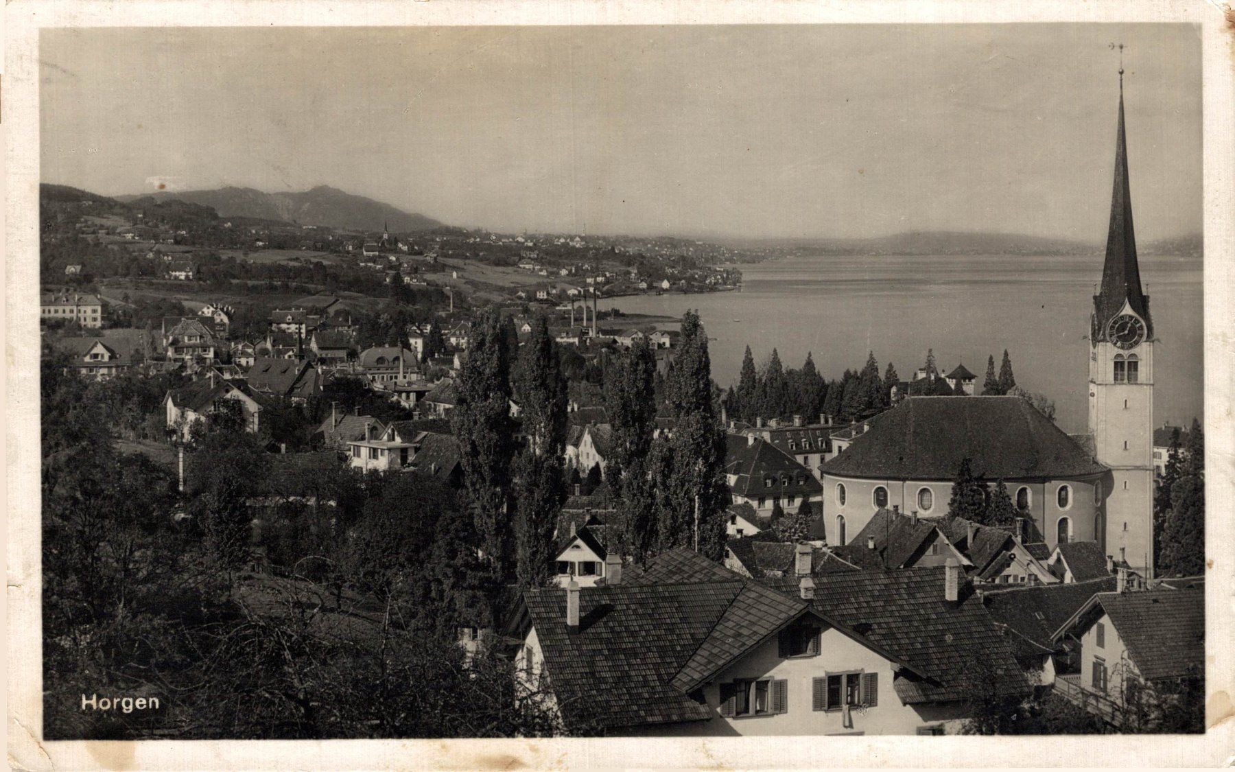 Cartoline postali: Horgen – Usato da Bronschhofen venduto da Astore