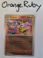 Braixen 012/086 REVERSE HOLO Chaos Rising CRI English