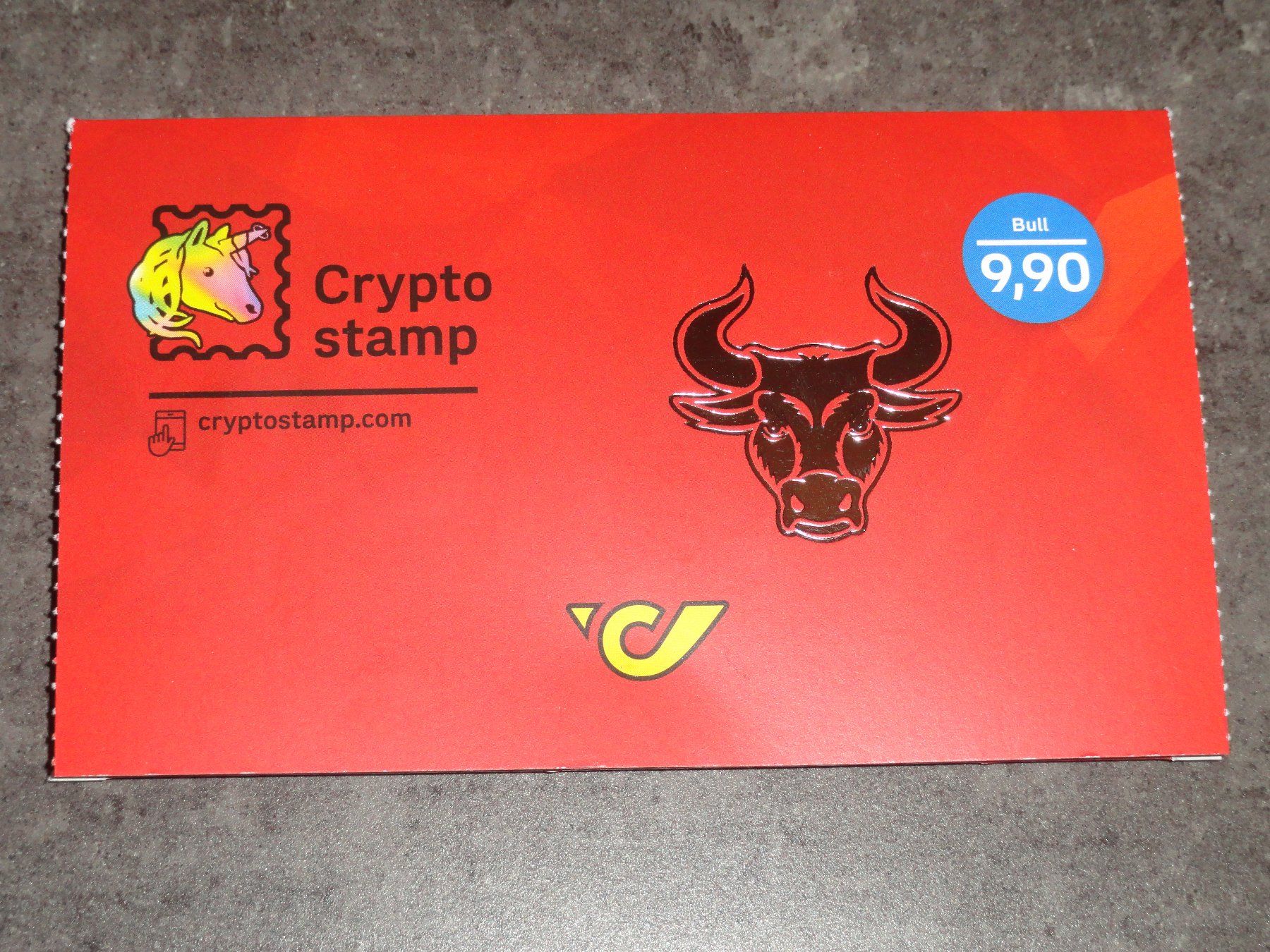 Crypto Stamp 4.0 Österreich: BULLE IN SCHWARZ, 5-stellig (Neu (gemäss  Beschreibung)) in Dagmersellen für CHF 20 – mit Lieferung auf Ricardo kaufen