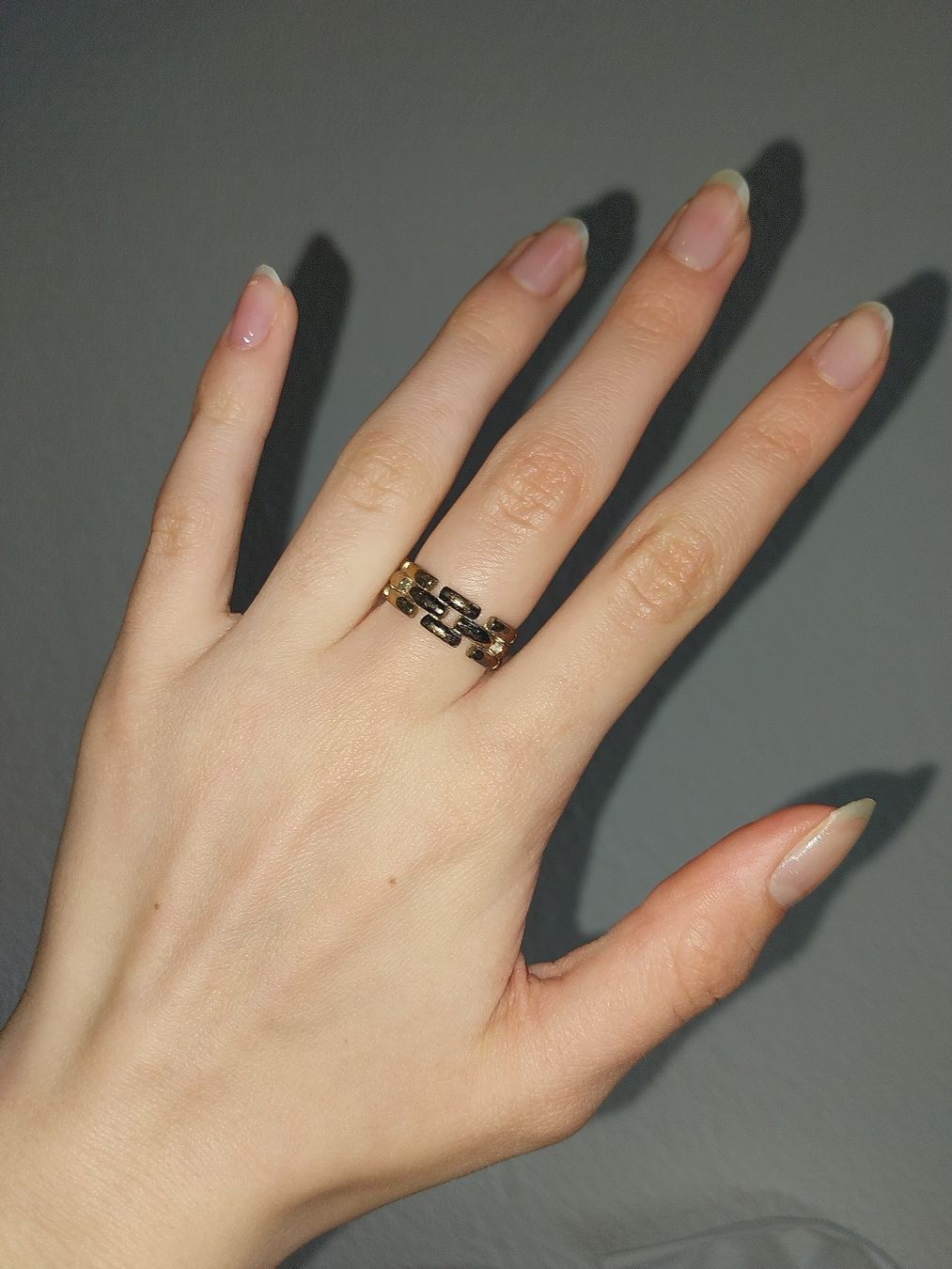 Ringe: Elegante Vintage Panzerkette Ring – Gebraucht aus Birmensdorf ZH von M4rwin