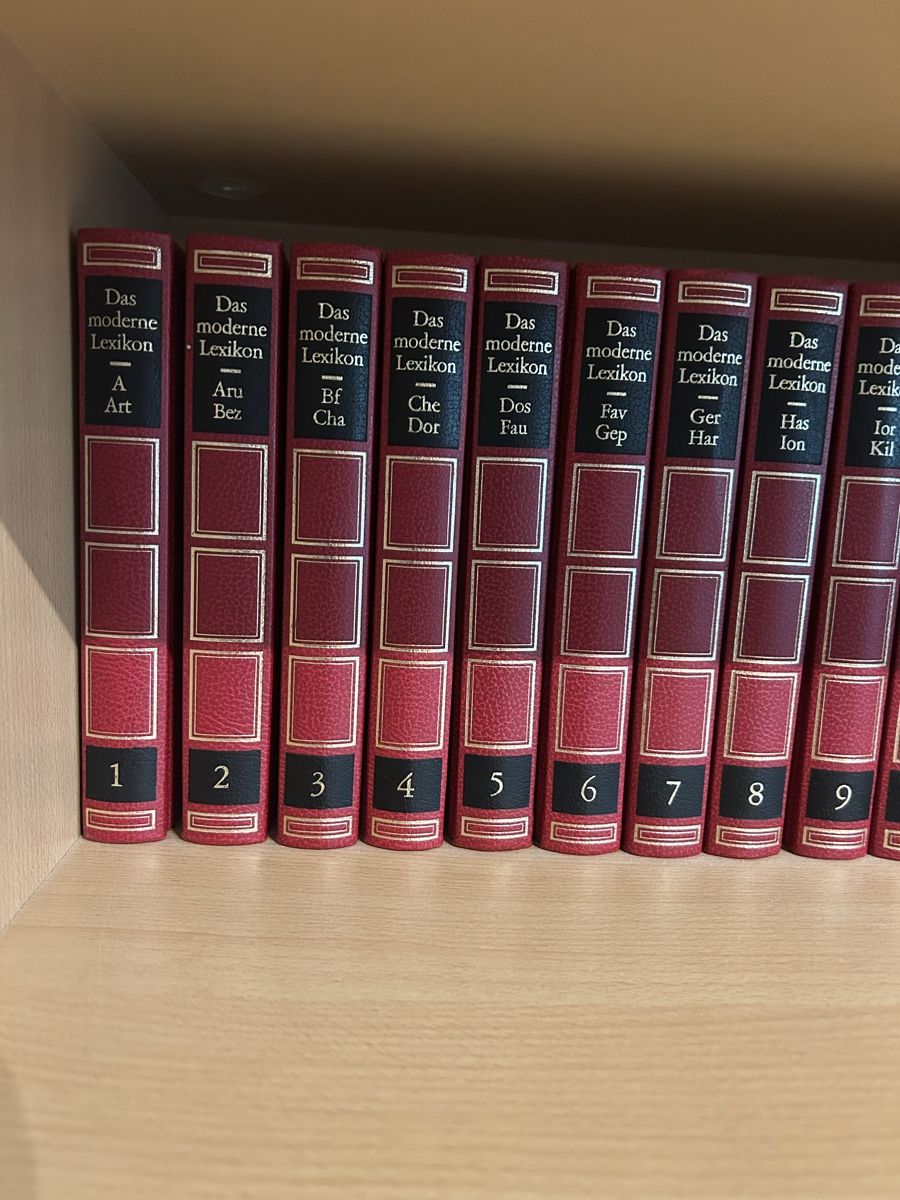 Bücher: Das moderne Lexikon Konversationslexikon 20 Bänder  – Gebraucht aus Hausen AG von tosiba2 2
