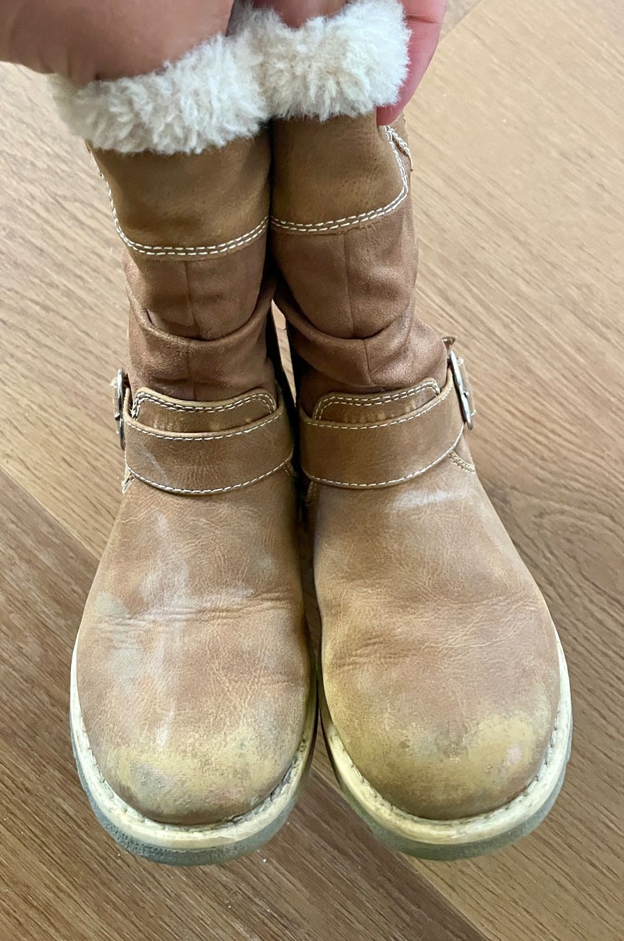 Graceland Scarpe per ragazzi: Kinderschuhe/ Winterstiefel hellbraun, Gr. 26 – Usato da Gümligen venduto da soleil149 4
