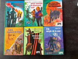 Lot de 6 livres jeunesse Philippe Ebly Collection Verte