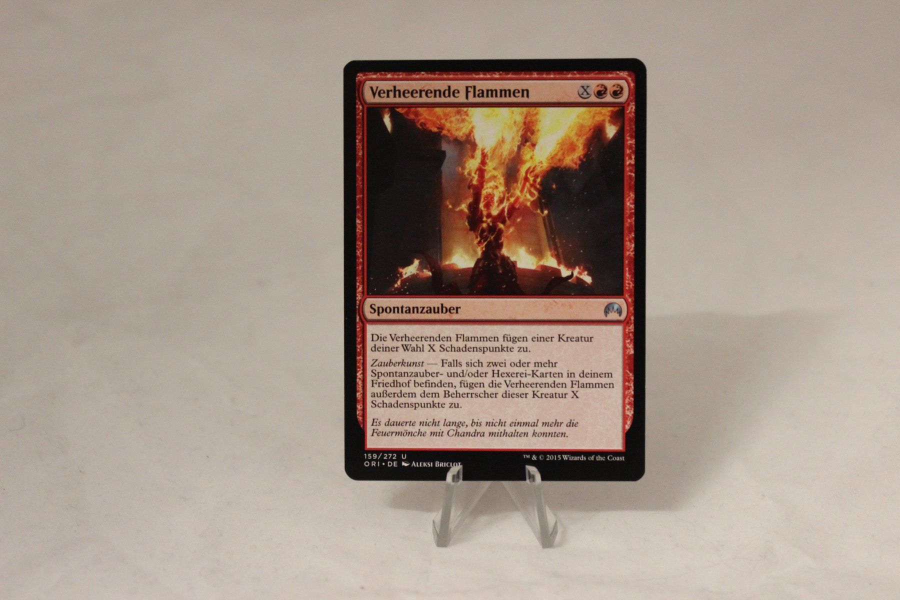 Magic The Gathering Carte collezionabili: Verheerende Flammen - Magic – Usato da Dulliken venduto da Sefty