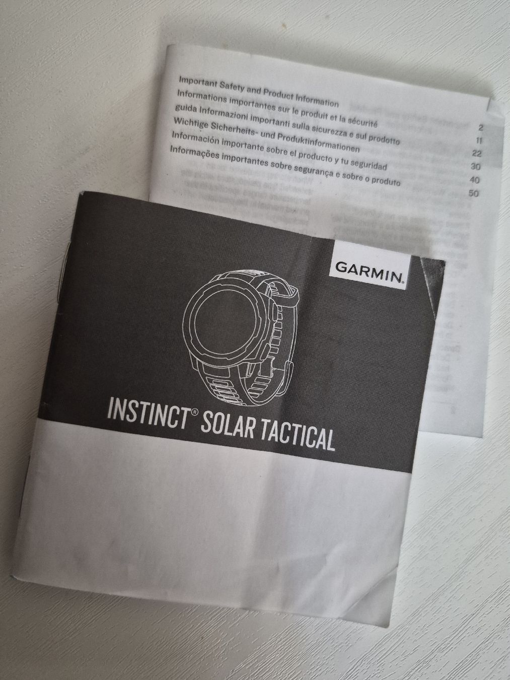 Garmin Smartwatch: Garmin Instinct Solar Tactical Smartwatch Black – D'occasion à Basel par Jaby999 6