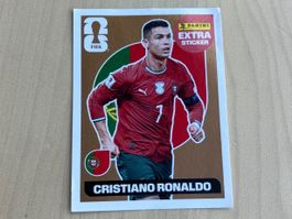 Panini Extra Sticker Bronze Christiano Ronaldo