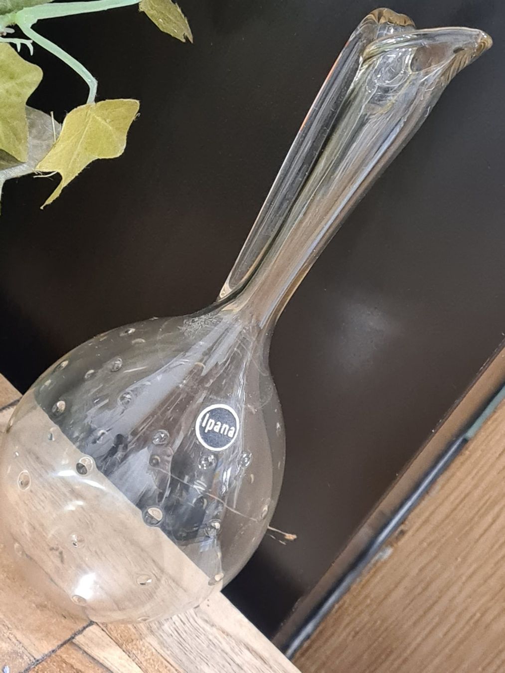 Vasen & Gefässe: Designer Glas Vase, H 18 cm – Gebraucht aus Amriswil von kleindeko 1
