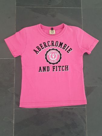 ++ ABERCROMBIE & FITCH ++ T-Shirt in rosa ++ Gr. 128 ++